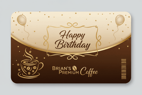 Brian's Premium Coffee E-Gift Card